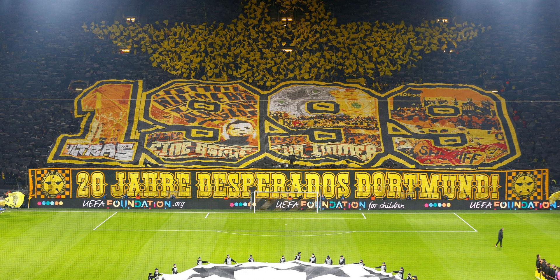 Gula väggen är en symbol för Borussia Dortmund - som har Europas högsta publiksiffror, år efter år. 