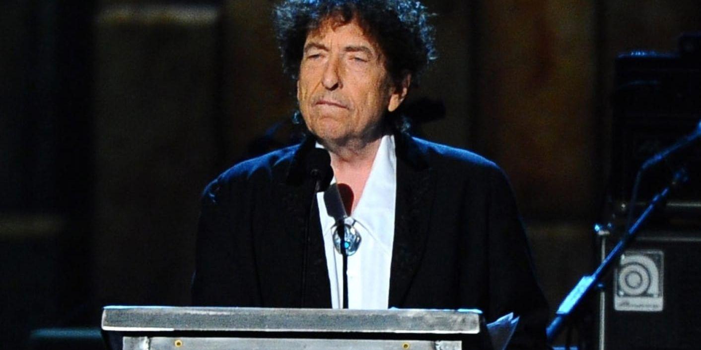 Bob Dylan fick i fjol "bara" 870 000 dollar för sitt Nobelpris, det lägsta på många år. I år hade han fått över 1 miljon. Arkivbild.