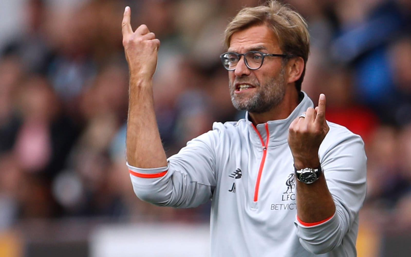 Liverpools karismatiske manager Jürgen Klopp. Foto: Bildbyrån