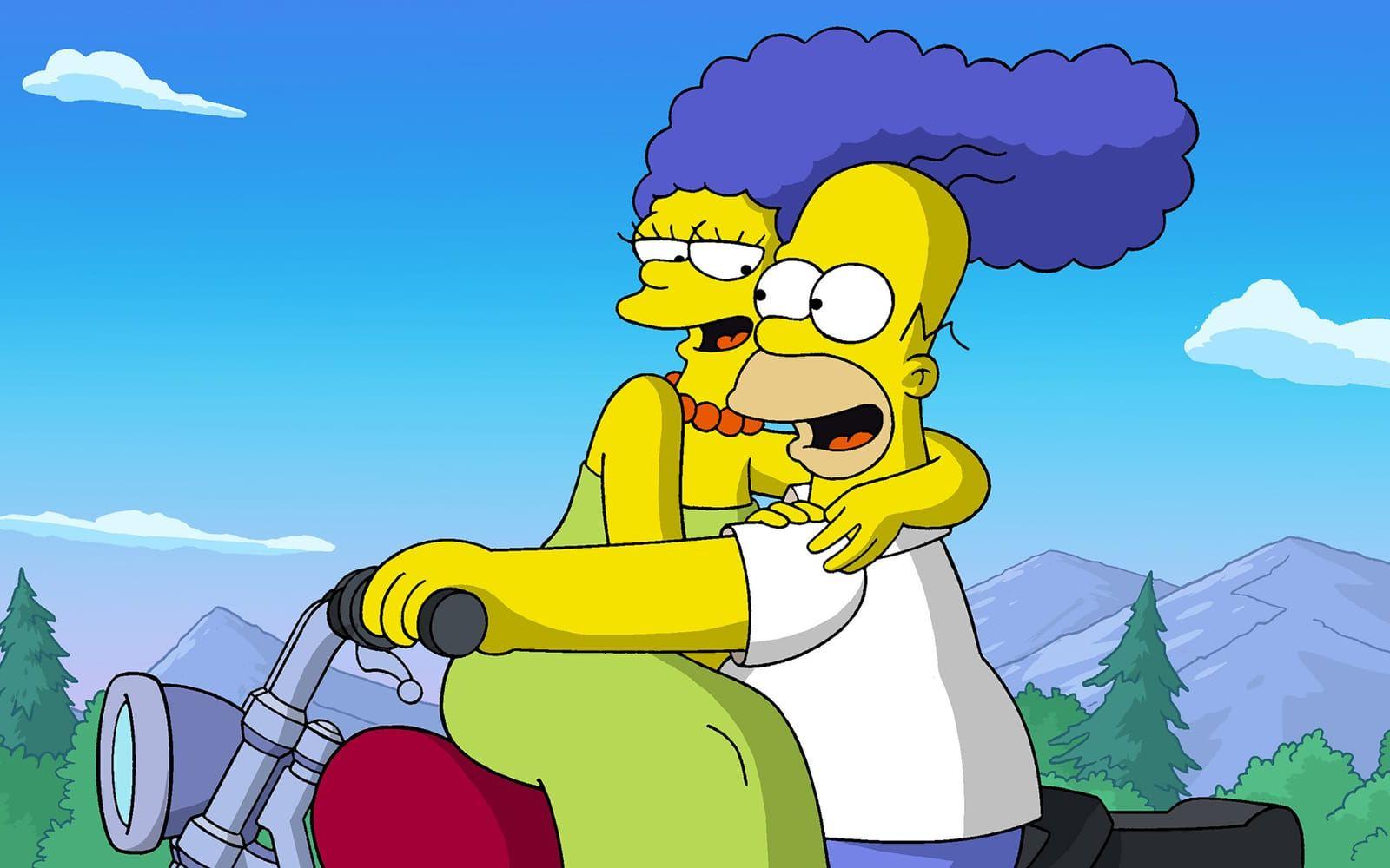 Marge Simpson har stått vid Homers sida i vått och torrt genom åren. Foto: Stella