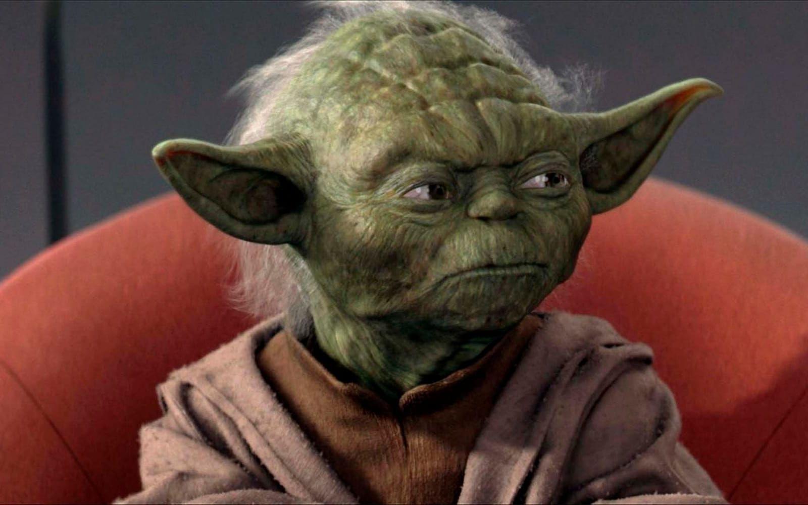 Yoda är en central figur i Star Wars-sagan som tränar Luke till att bli en jedi och slänger ur sig visdomsord som en spåkaka. Foto: Stella