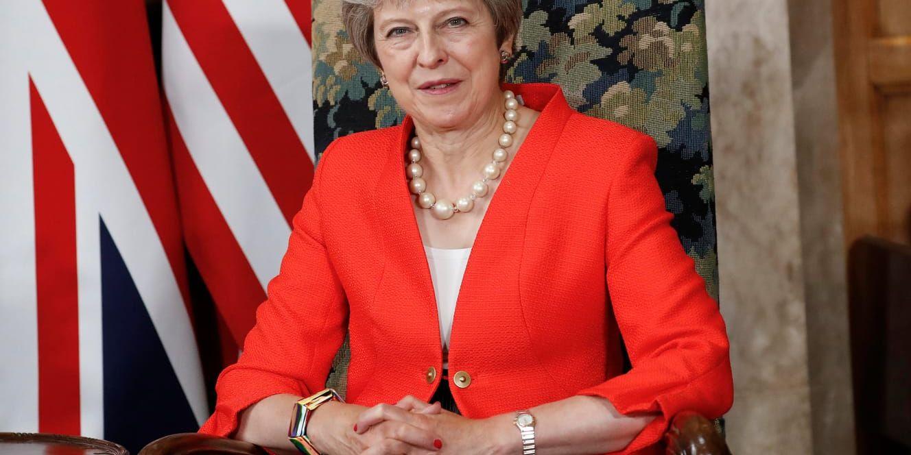 Storbritanniens premiärminister Theresa May.