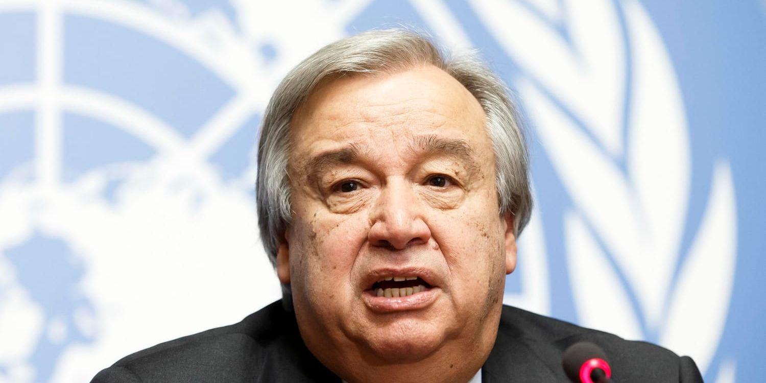 FN:s förre flyktingkommissarie, portugisen António Guterres, ligger bra till för att bli FN:s näste generalsekreterare. Arkivbild.