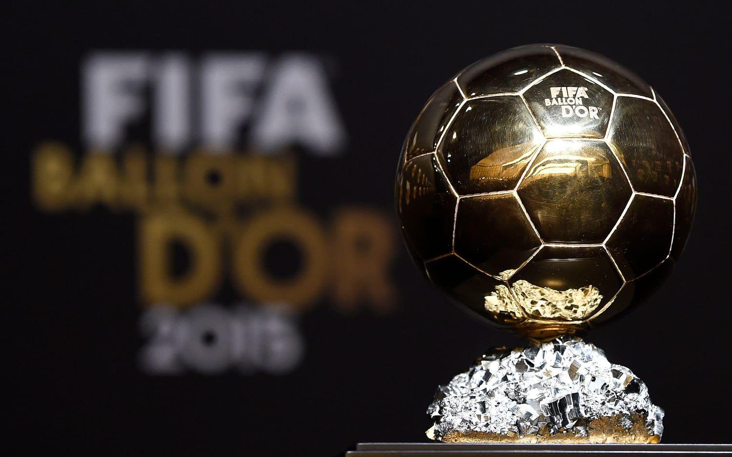 Ballon d&apos;Or ses som ett av fotbollsvärldens mest åtråvärda individuella priser
