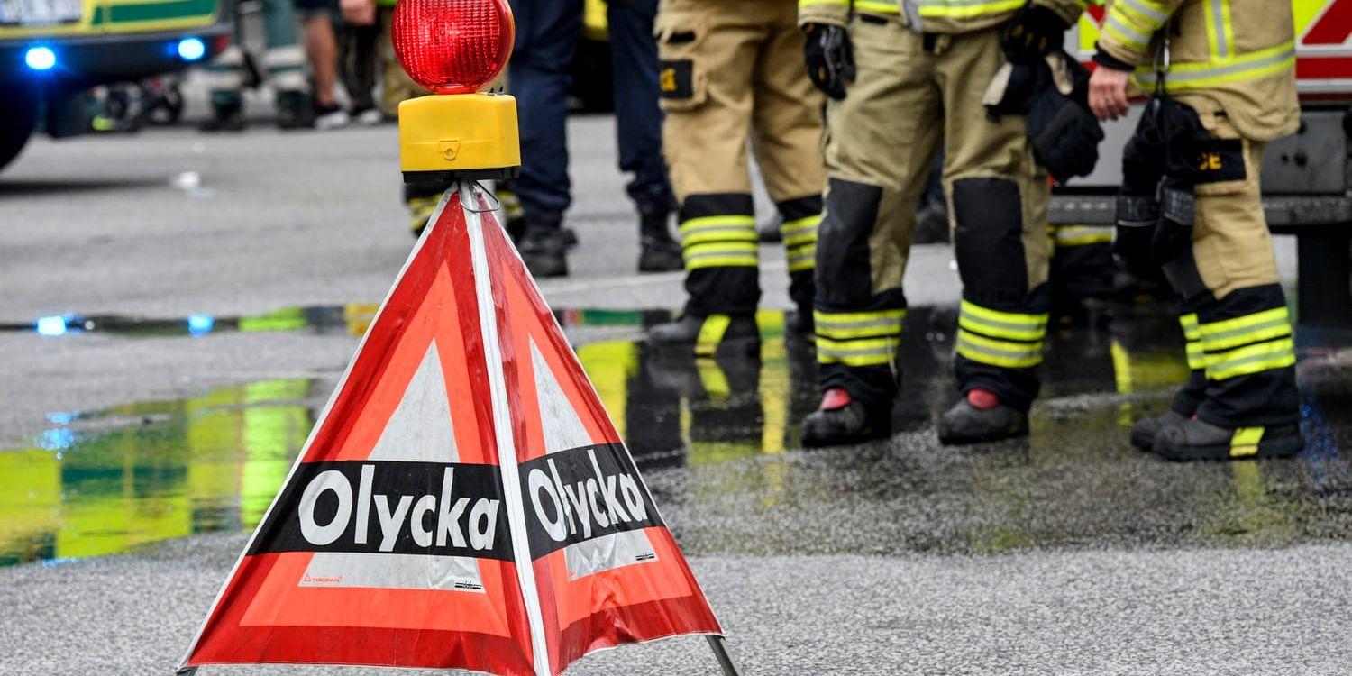 En kvinna omkom på väg 23 utanför Hässleholm i en trafikolycka. Arkivbild.