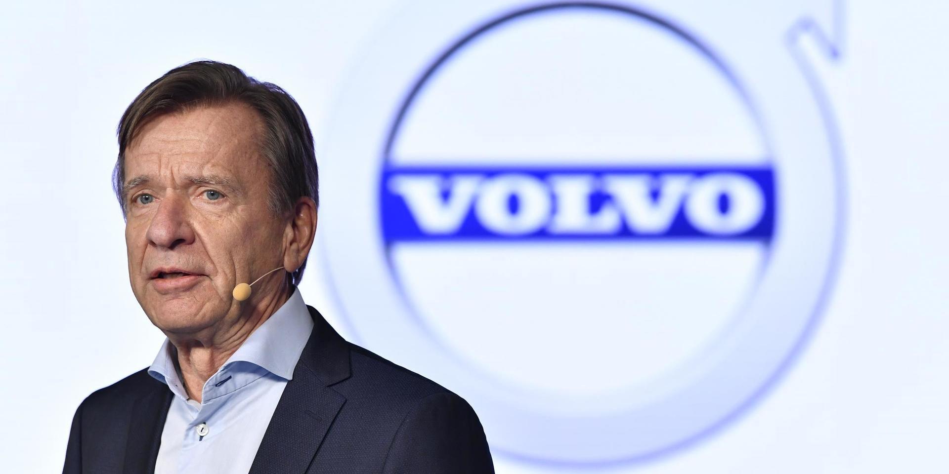 Håkan Samuelsson presenterar Volvo Cars halvårssiffror på tisdagen.