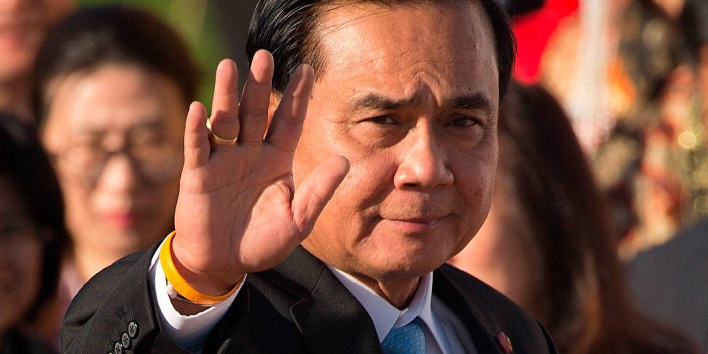 Thailands premiärminister och juntaledare Prayuth Chan-O-Cha. Arkivbild.