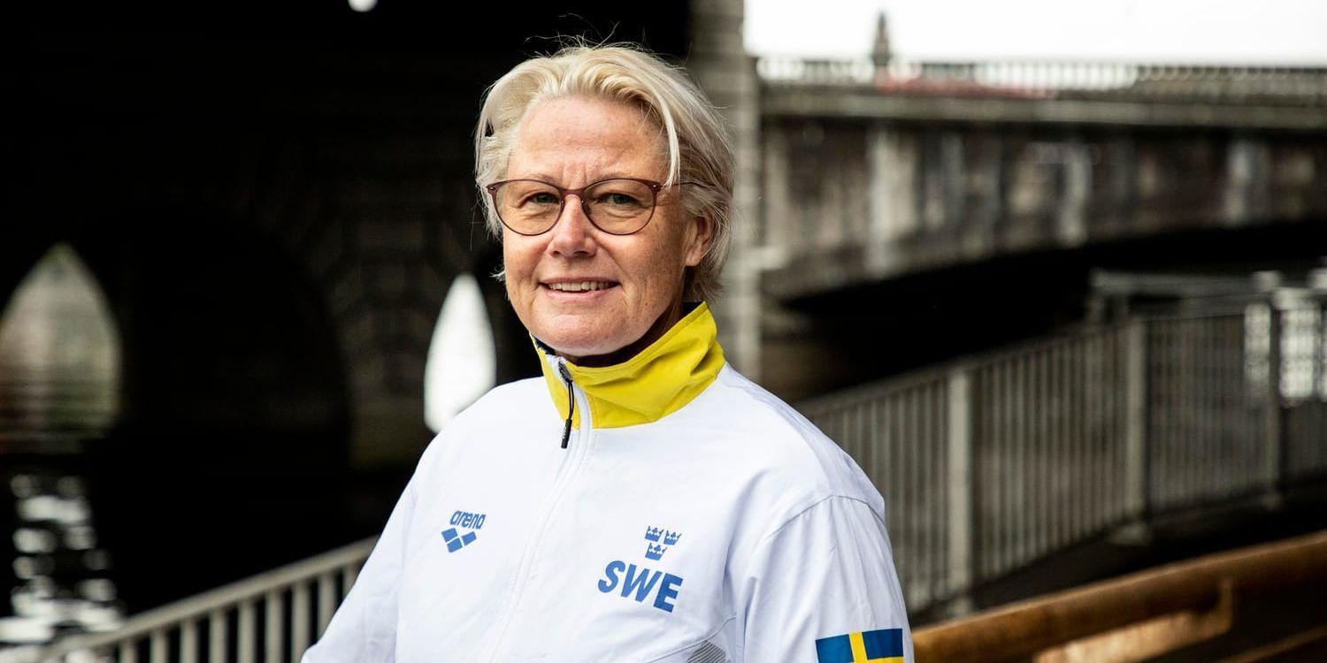 Förbundskaptenen Ulrika Sandmark summerar ett sim-EM med bara en individuell svensk medaljör.