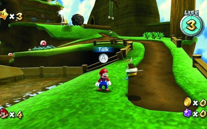 Super Mario Galaxu släpptes för Nintendo Wii 2007 och lade stora delar av handlingen i rymden och på planeter.