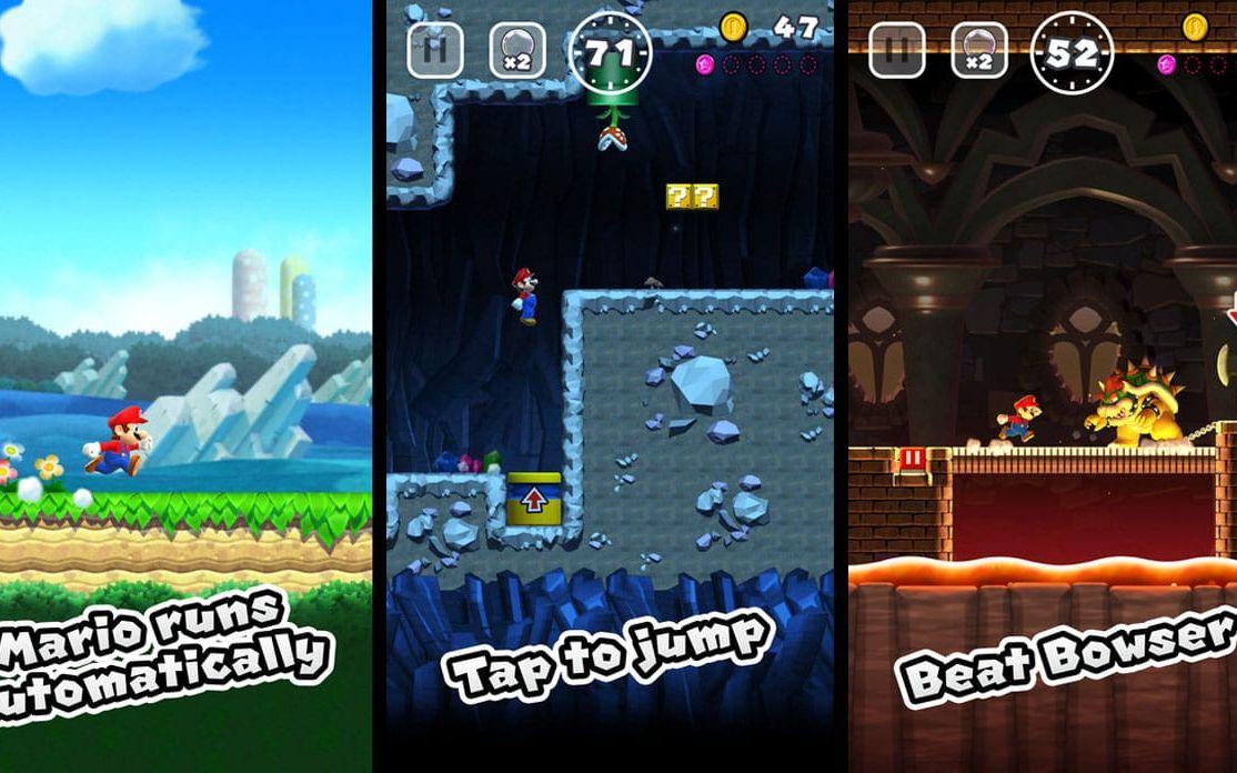 Super Mario Run släpps för iOS i december 2016 och längre fram för Android.