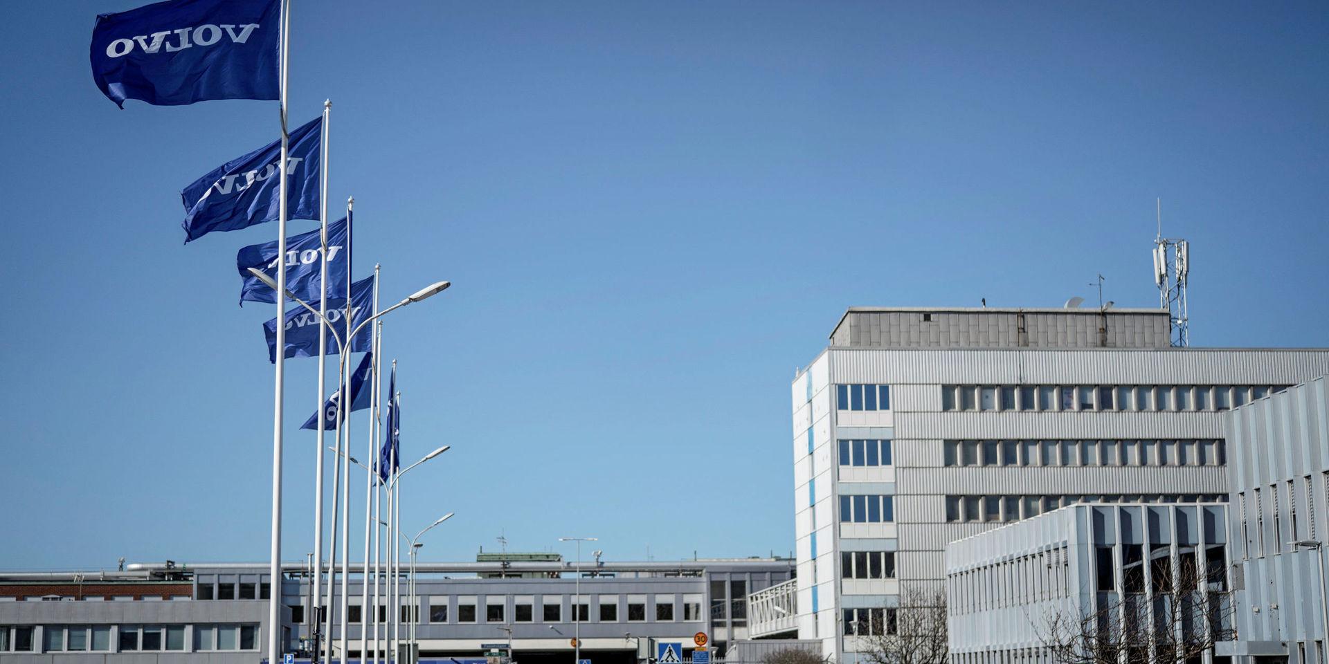Volvo Cars fabrik i Torslanda tvingades stoppa all produktion i mars.