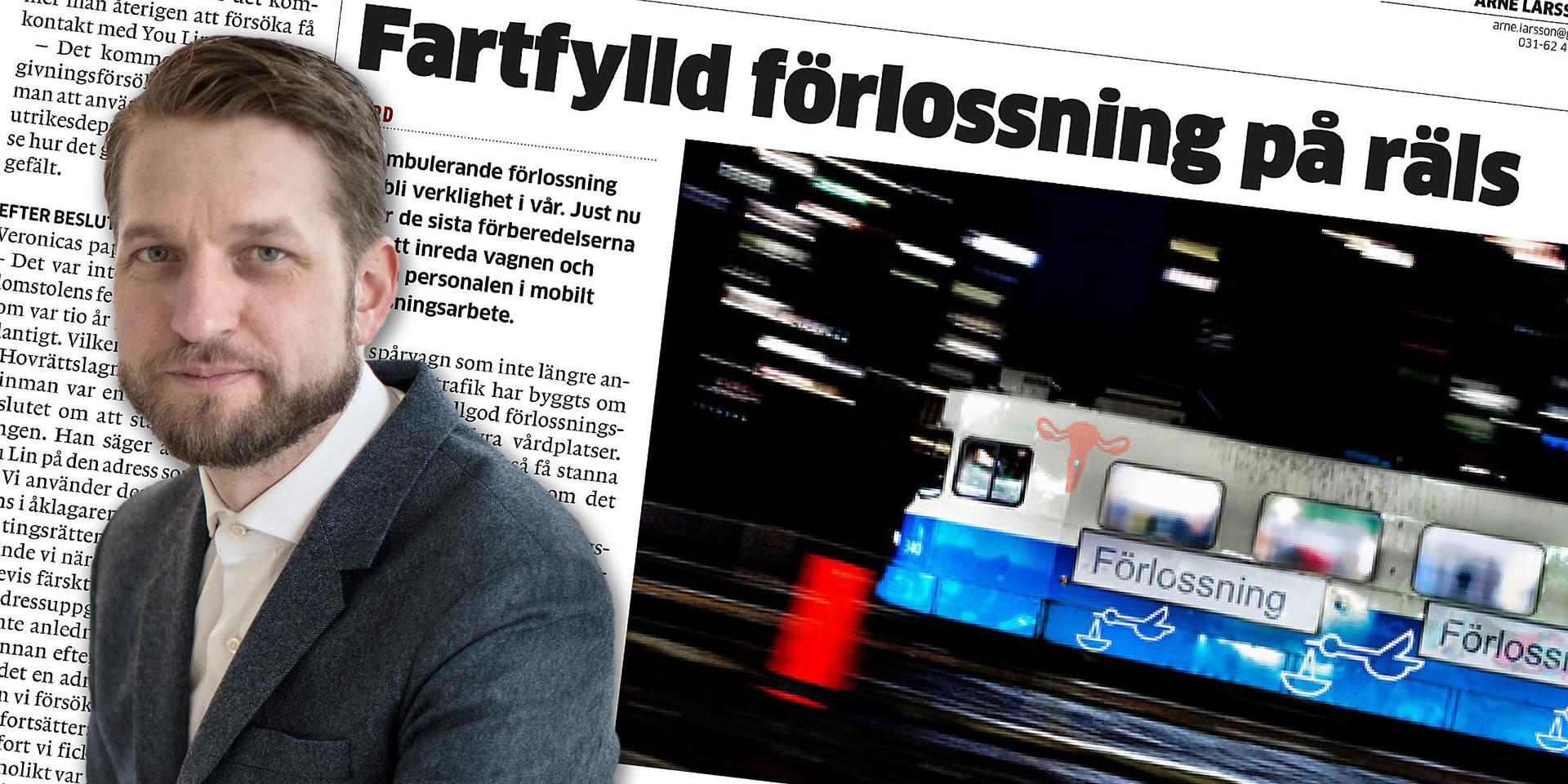 Christofer Ahlqvist, chefredaktör och ansvarig utgivare på Göteborgs-Posten.