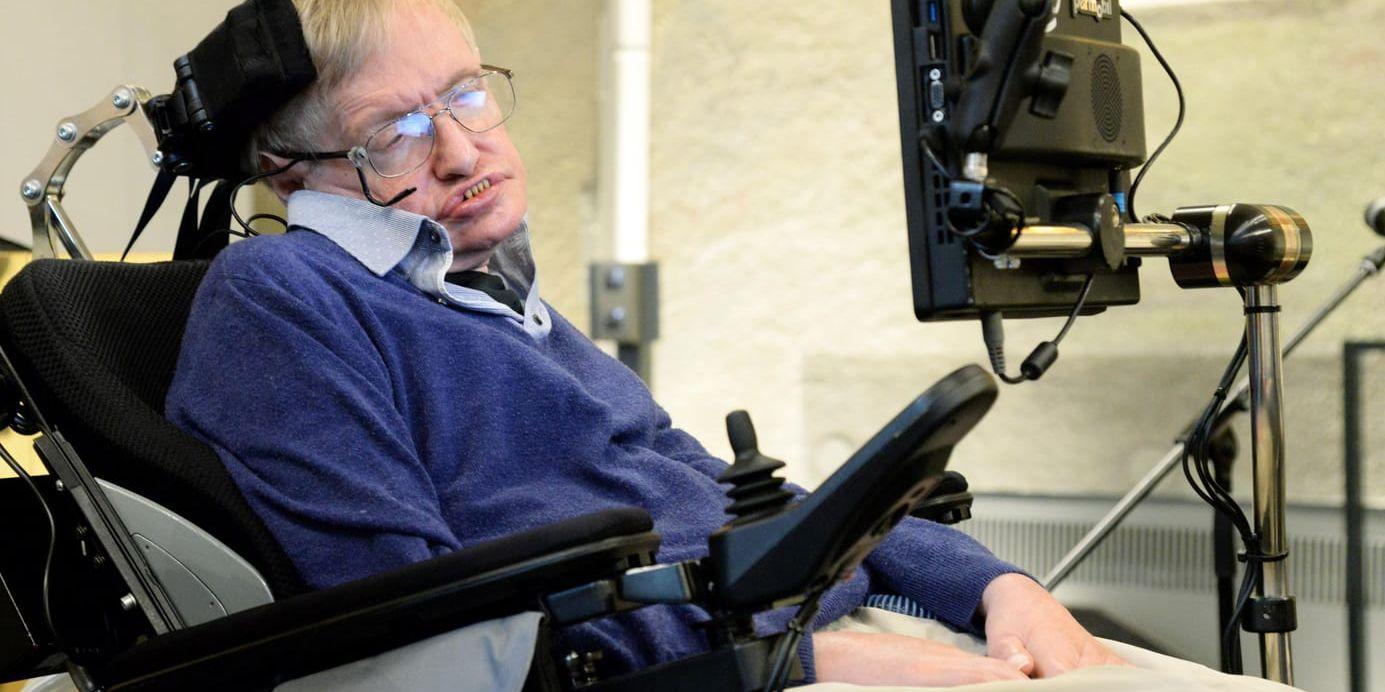 Stephen Hawking. Arkivbild.