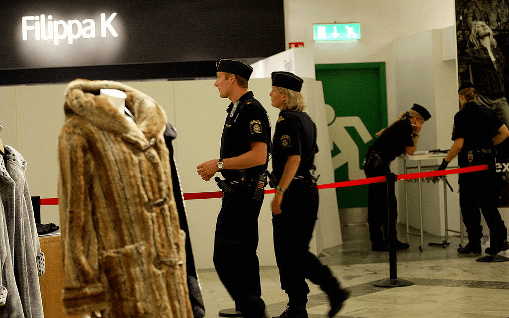 Mordet begicks på NK i Stockholm. Bild: TT