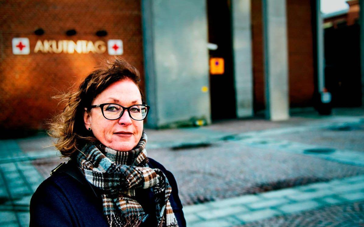 Ann-Marie Wennberg, sjukhusdirektör vid Sahlgrenska universitetssjukhuset. Bild: Petter Trens.