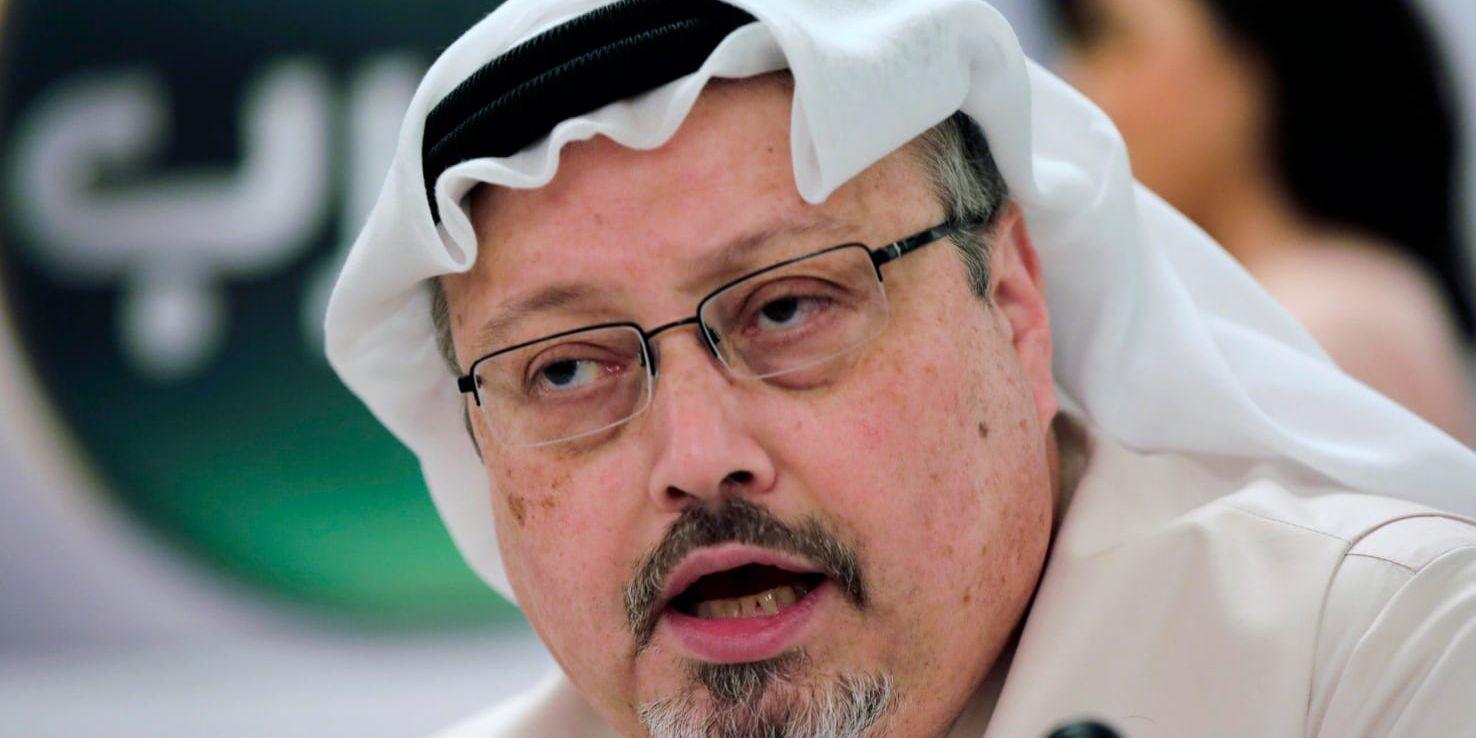 Den försvunne saudiske journalisten Jamal Khashoggi. Arkivbild.