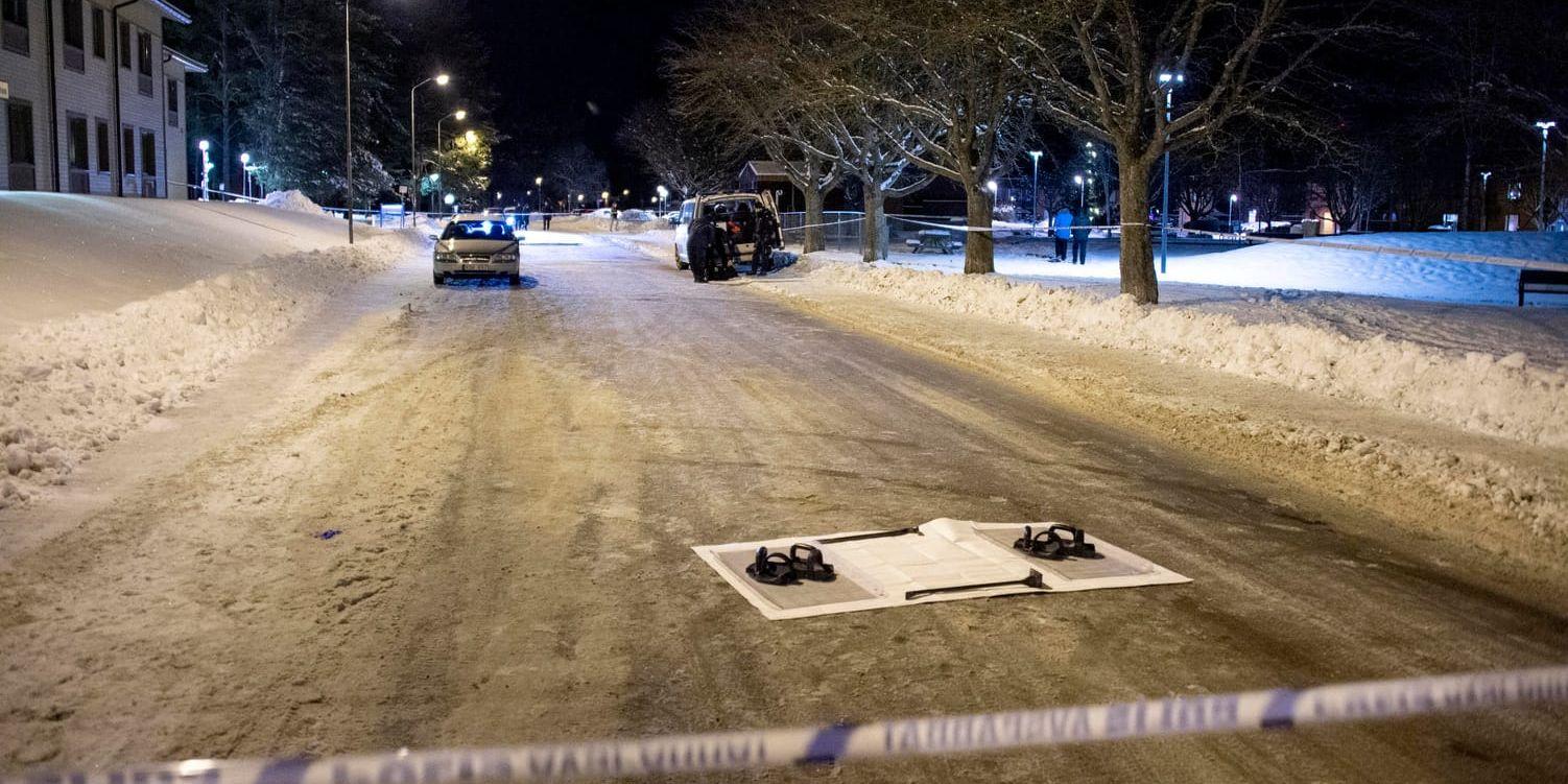 Två män skadades vid skottlossningen i Kvarnsveden i Borlänge, den ene så svårt att han senare avled. Arkivbild.