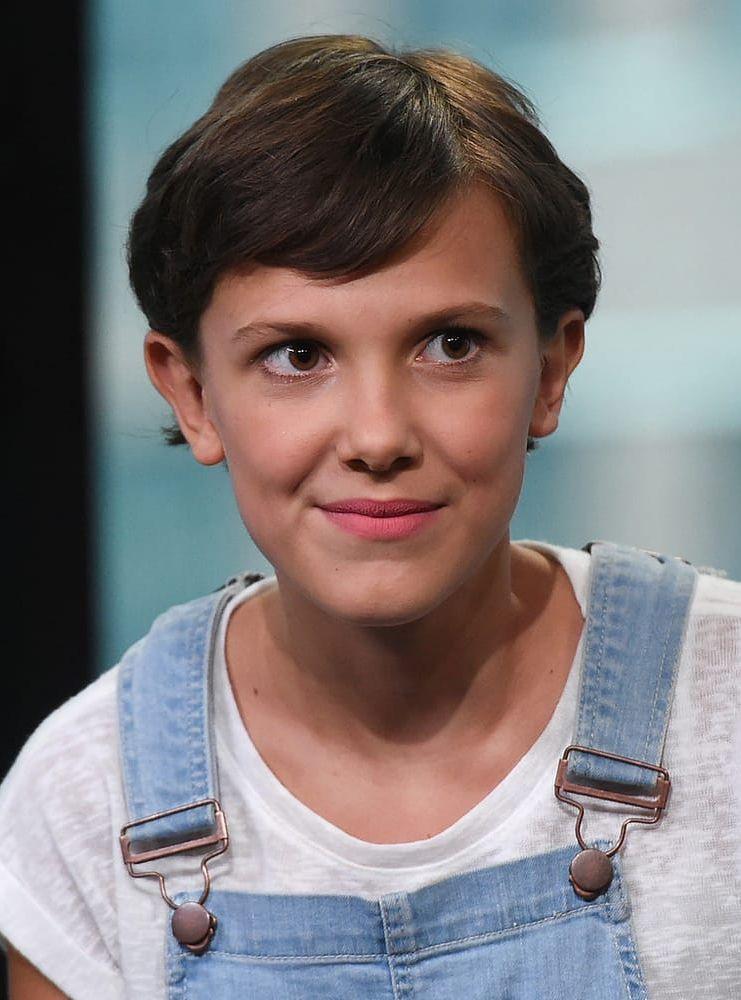 3. Millie Bobby Brown. 12-åriga skådespelerskan gjorde succé som Eleven i den populära tv-serien “Stranger Things”. Foto: TT.