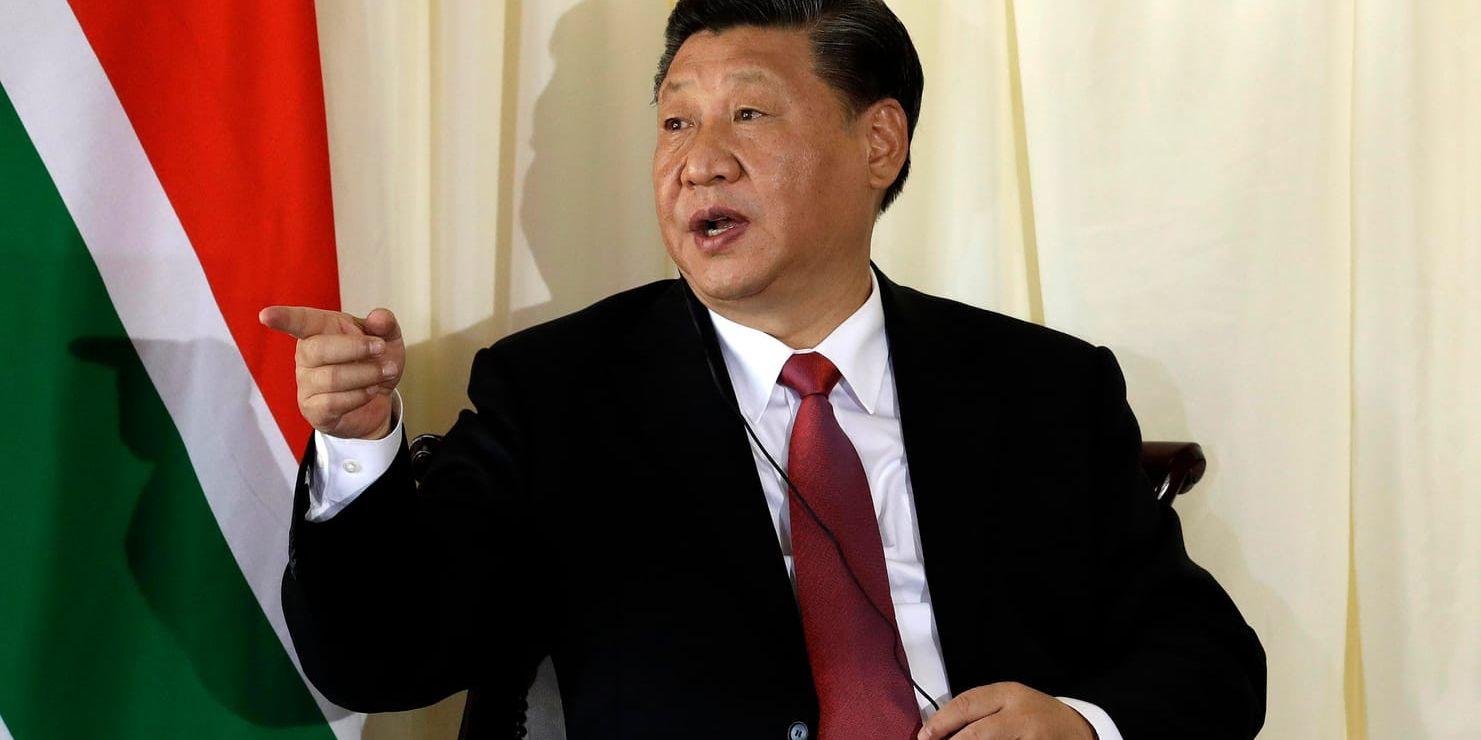 Kinas president Xi Jinping. Arkivbild.
