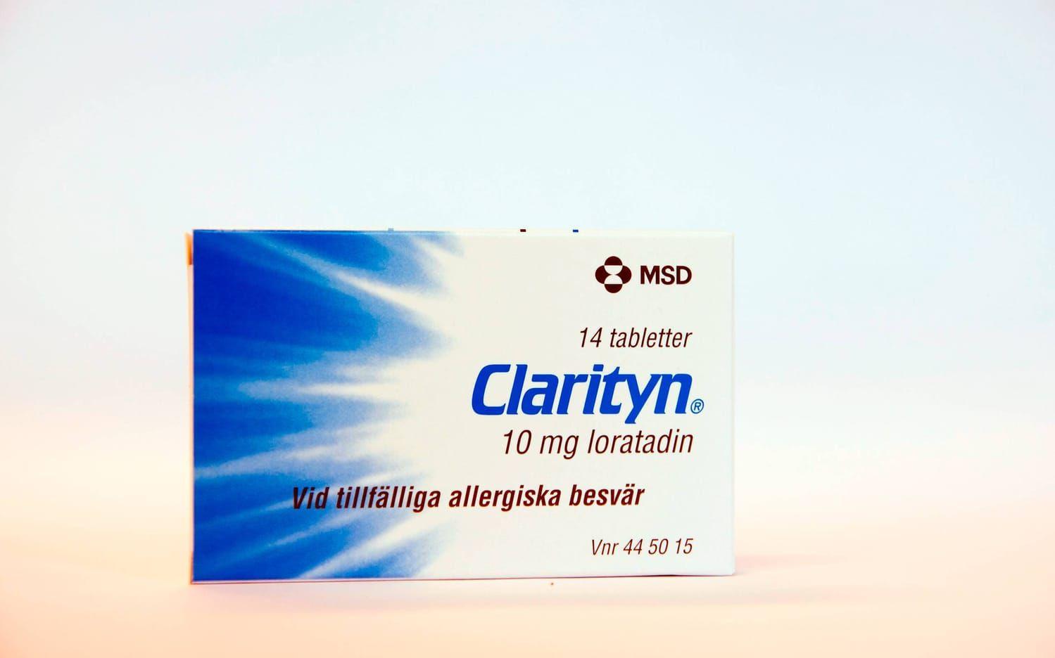 Kostar 6,04 kr/tablett. Aktiv substans loratadin.