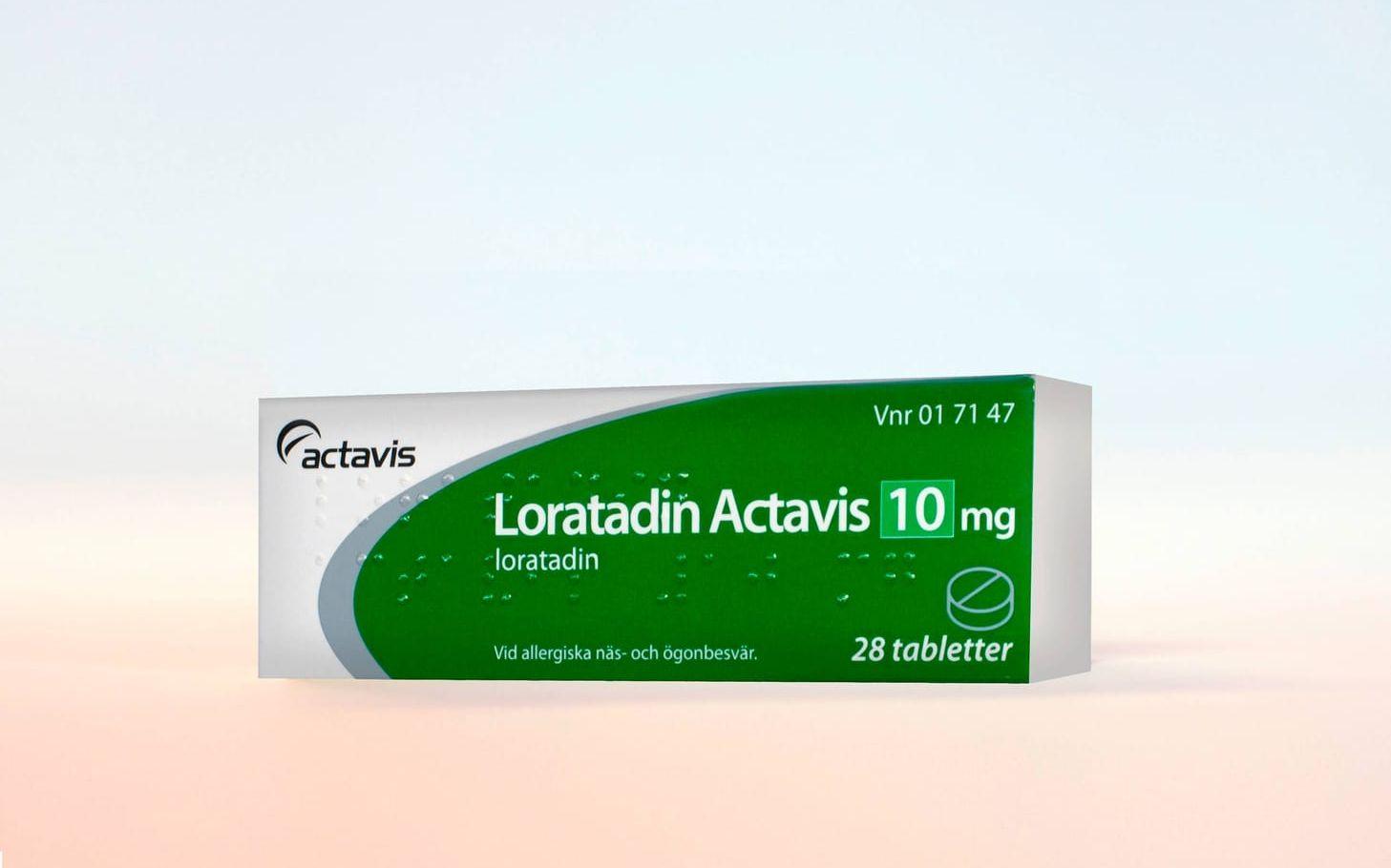 Kostar 0,68 kr/tablett. Aktiv substans loratadin.