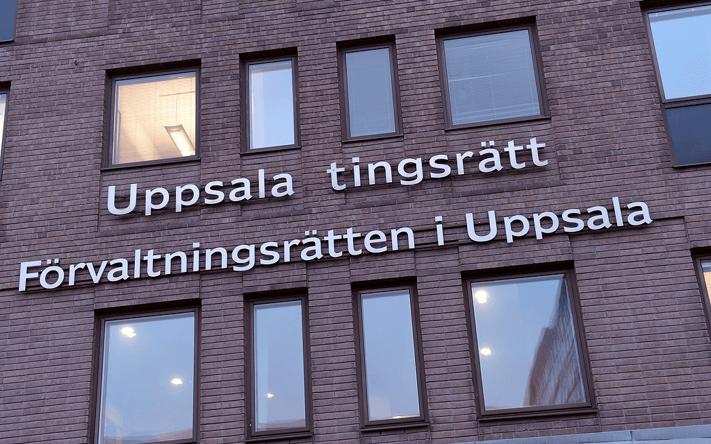 Åtalet lämnades in till Uppsala tingsrätt. Bild: TT