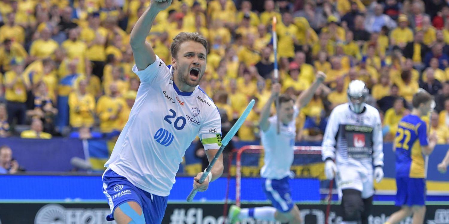 Finland, med Nico Salo, vann VM-finalen mot Sverige.