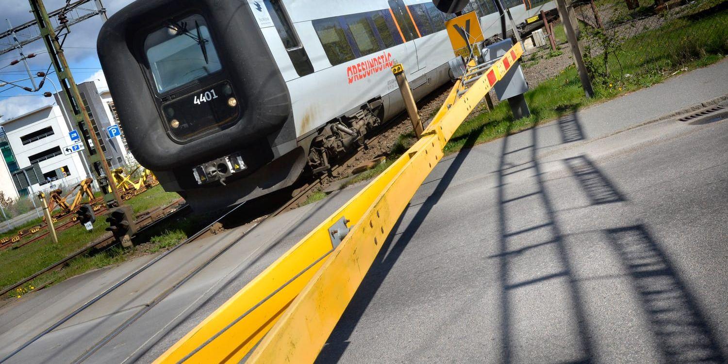 Ett växelfel mellan Kungsbacka och Åsa orsakar förseningar för tågtrafiken under tisdagen. Arkivbild: Annika Karlbom.