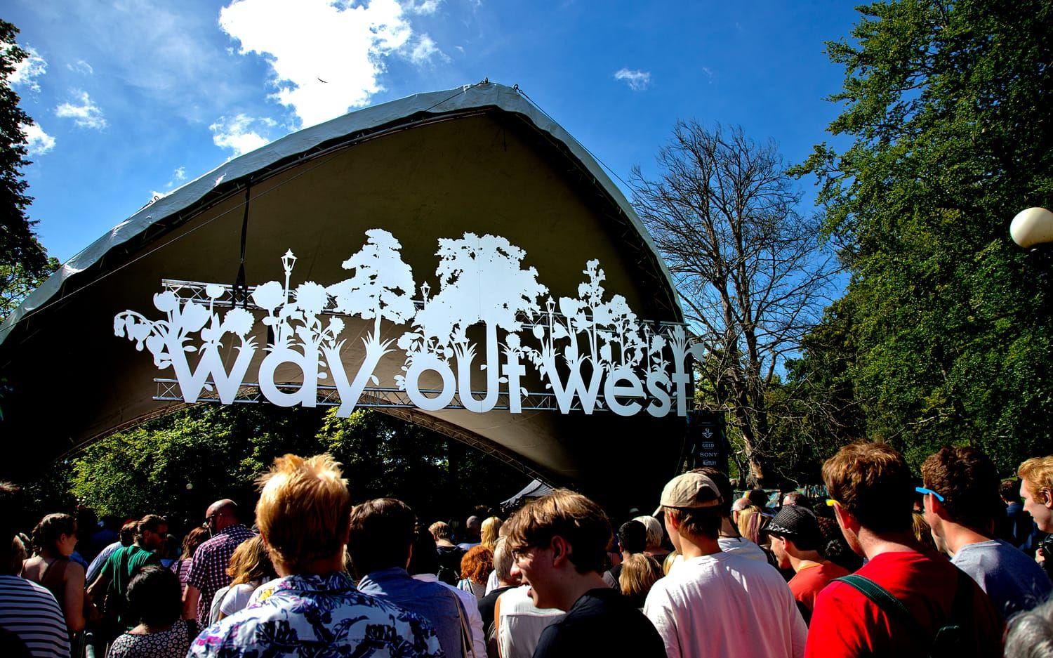 Musikfestivalen Way Out West är troligen ett bidragande evenemang som bidrar till kulturlivet i staden. Bild: TT