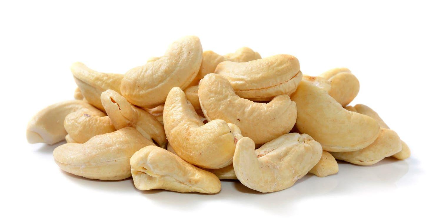 Cashewnötter.