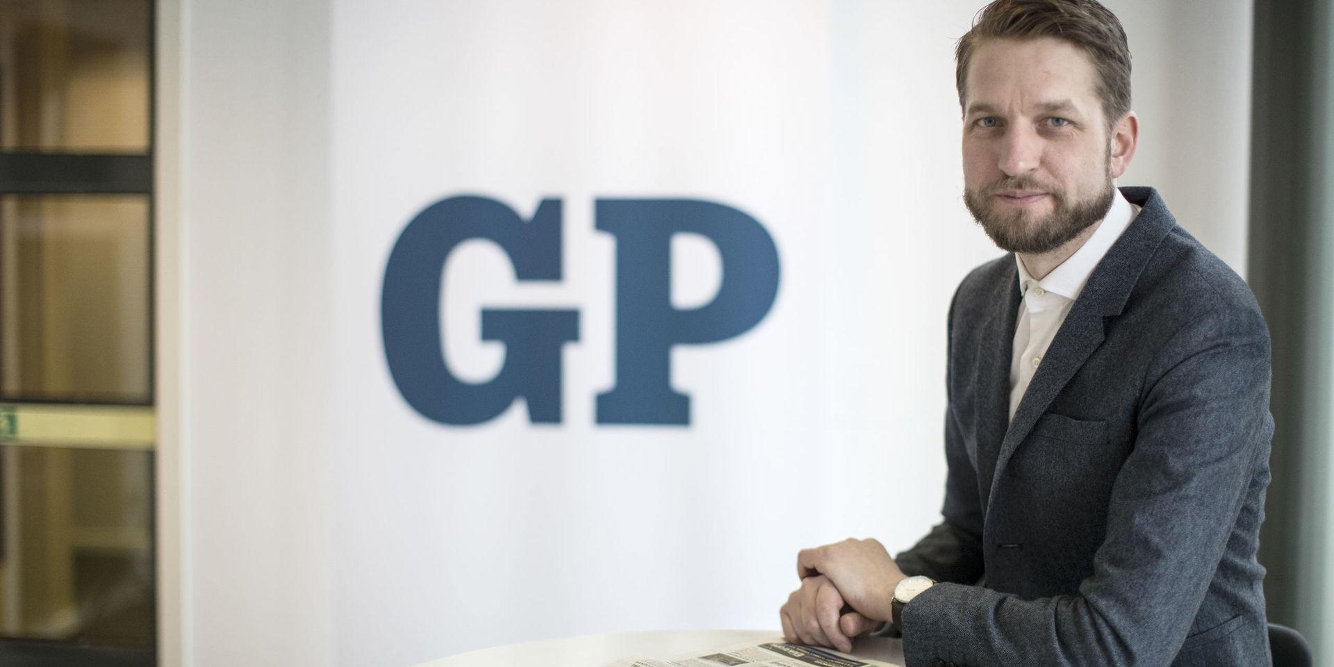 GP:s chefredaktör Christoffer Ahlqvist.