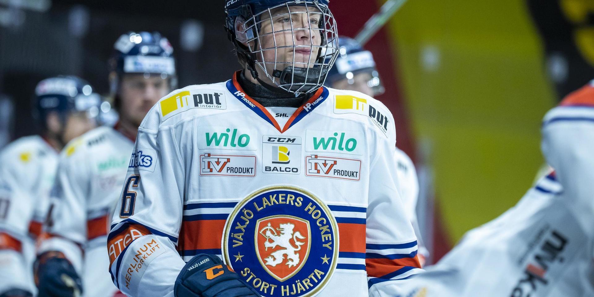 17-årige Victor Stjernborg gjorde karriärens första SHL-mål när Växjö slog Brynäs. Arkivbild.