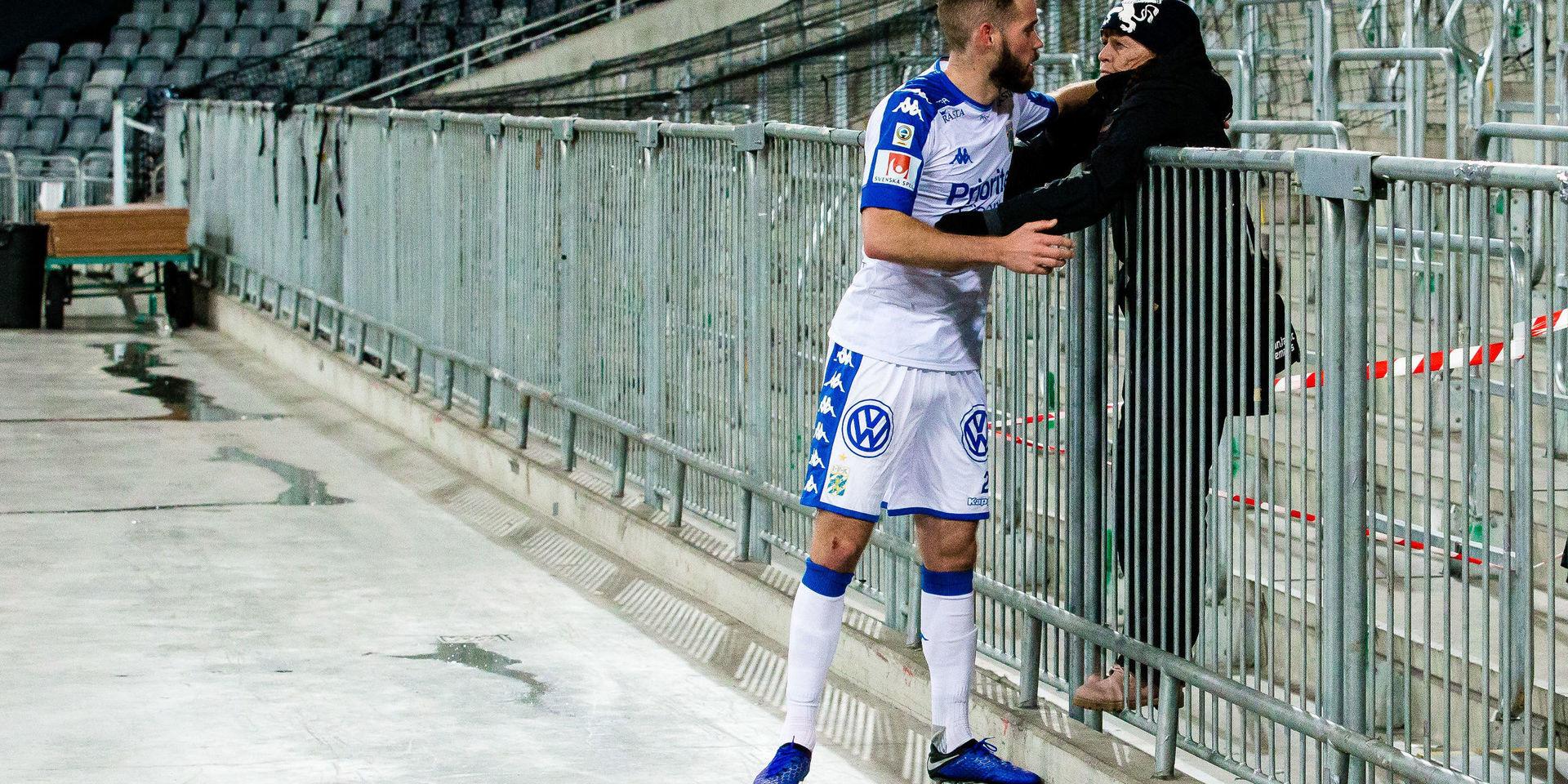 IFK Göteborgs Emil Salomonsson med &quot;Maggan&quot;.