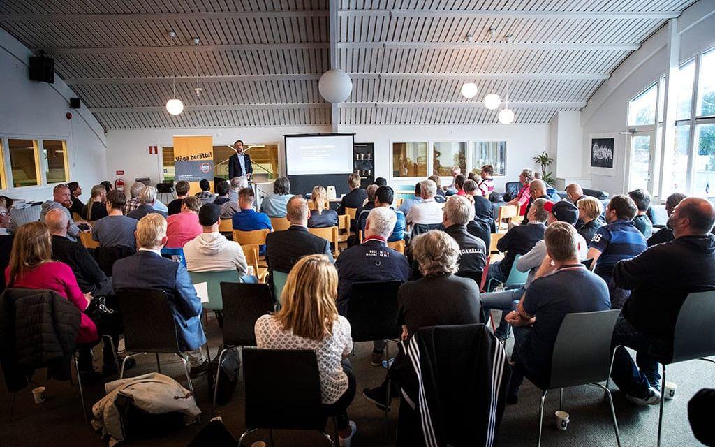 Över 60 fotbollsföreningar i Göteborgsdistriktet deltog på mötet. Bild: Anders Ylander