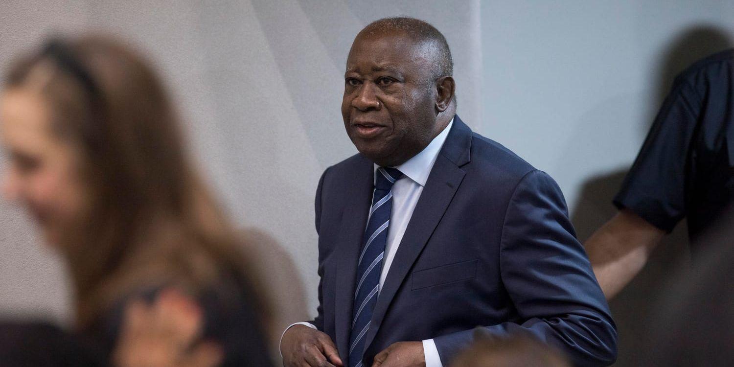 Elfenbenskustens tidigare president Laurent Gbagbo. Arkivbild.