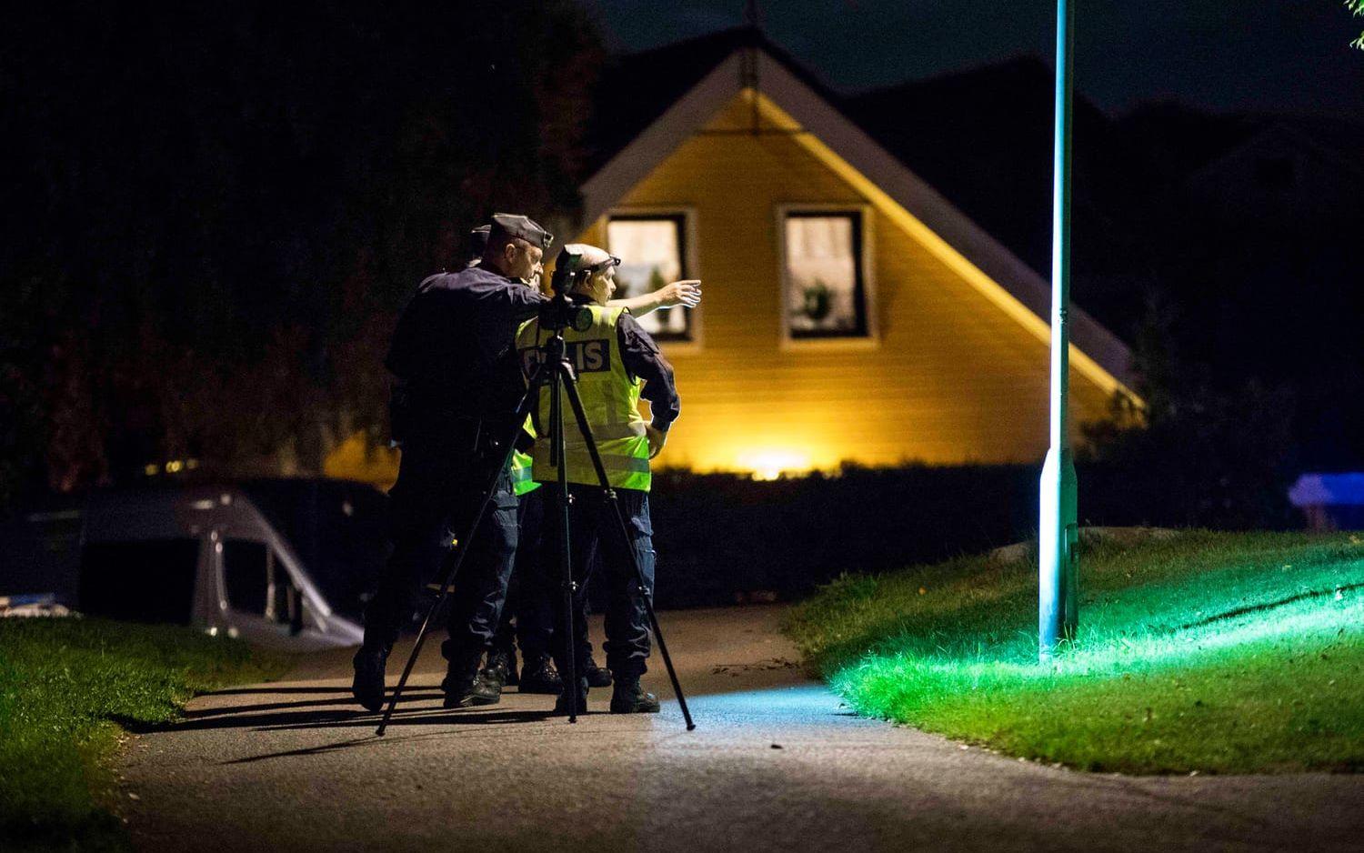 För bara en vecka sedan inträffade den senaste skottlossningen i Tynnered. Bild: Anders Ylander