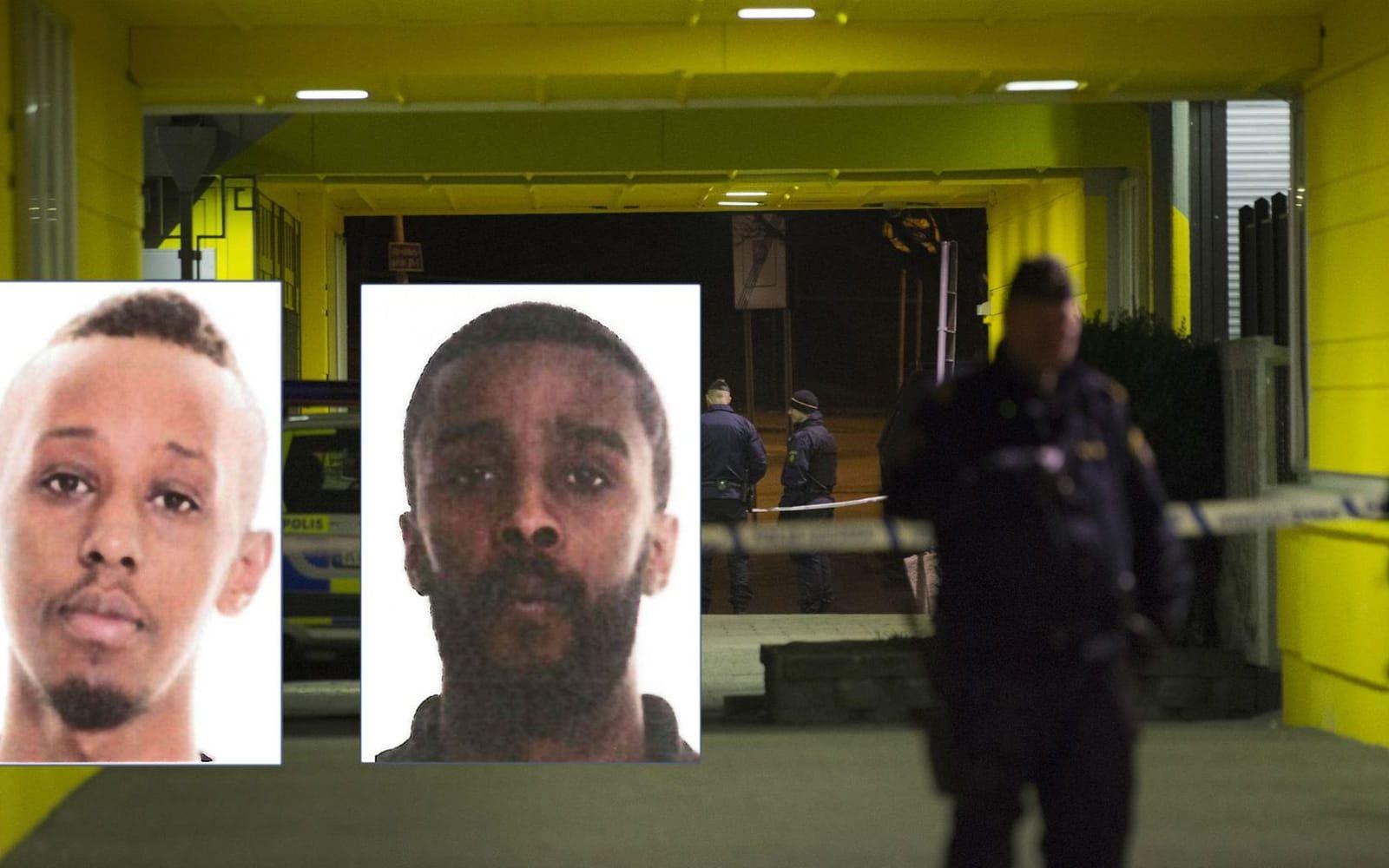 Adam Abdulahi, 28, och Ahmed Warsame, 25, dömdes till livstids fängelse för morden. Bild: Polisen / Björn Larsson Rosvall