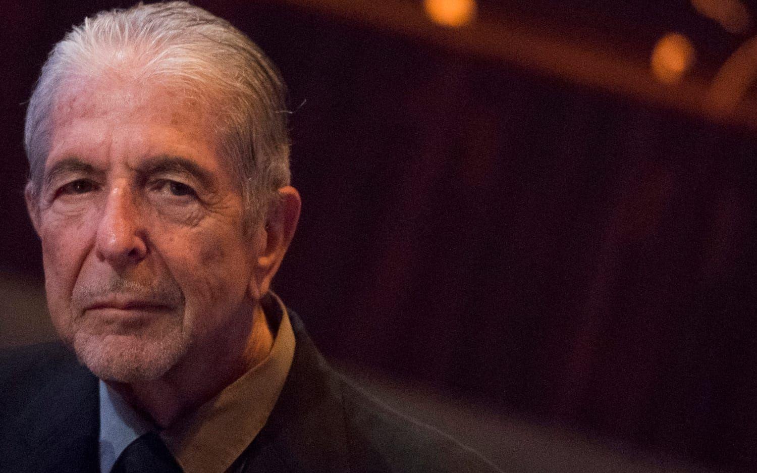 Leonard Cohen avled den 7 november. Han blev 82 år. BILD: Scanpix