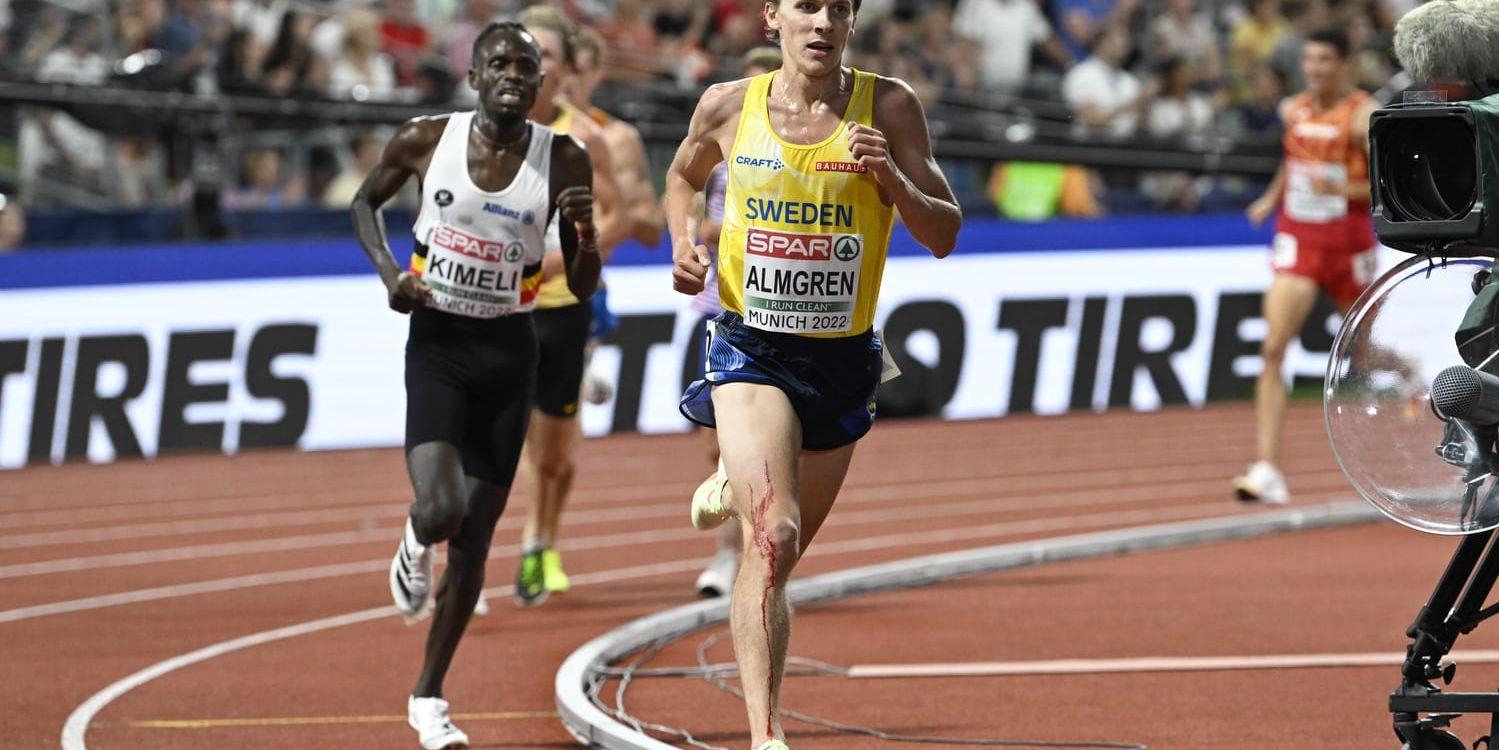 Andreas Almgren var på väg mot svenskt rekord när han föll. Arkivbild