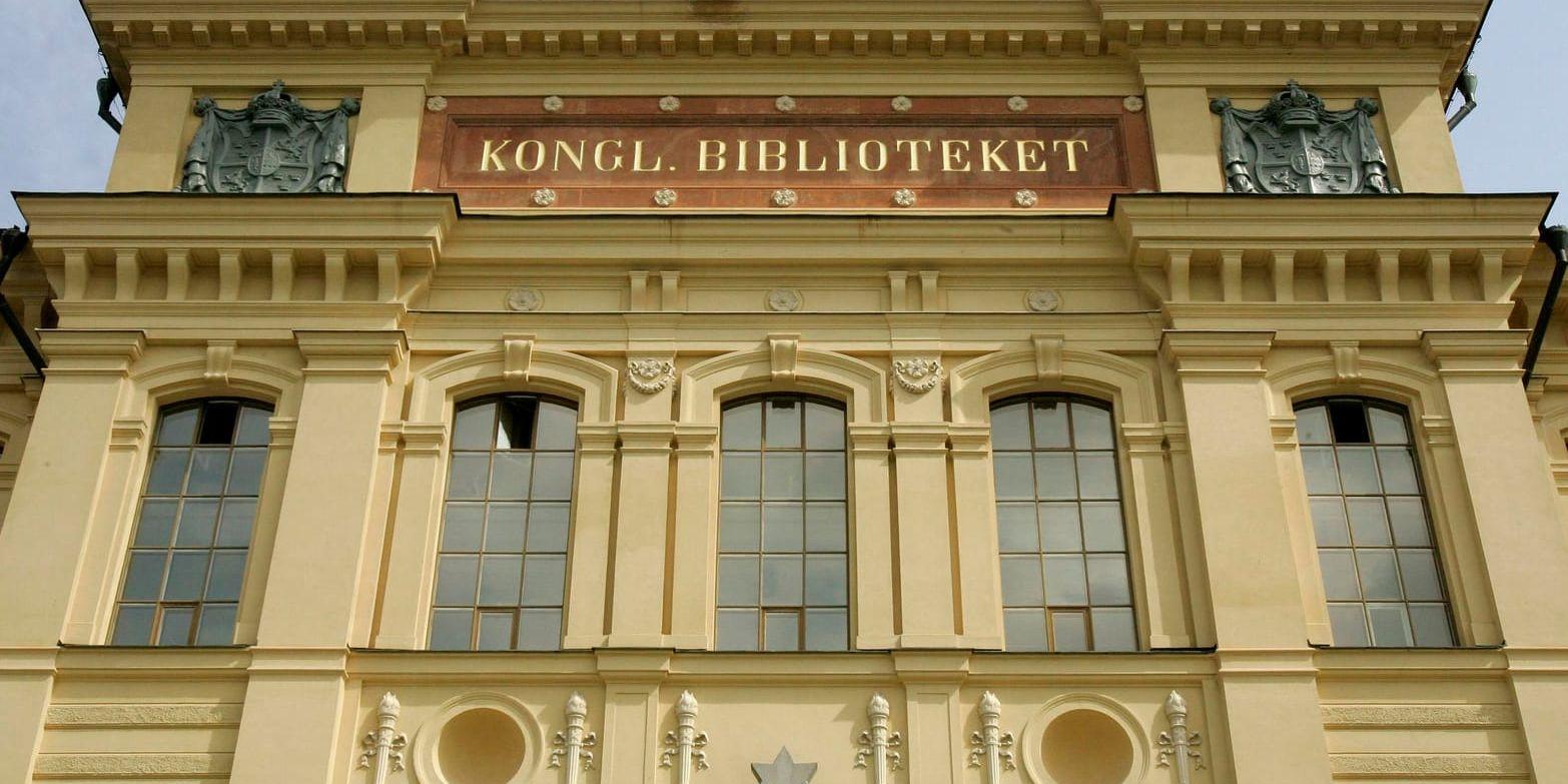 Kungliga biblioteket i Stockholm. Arkivbild.