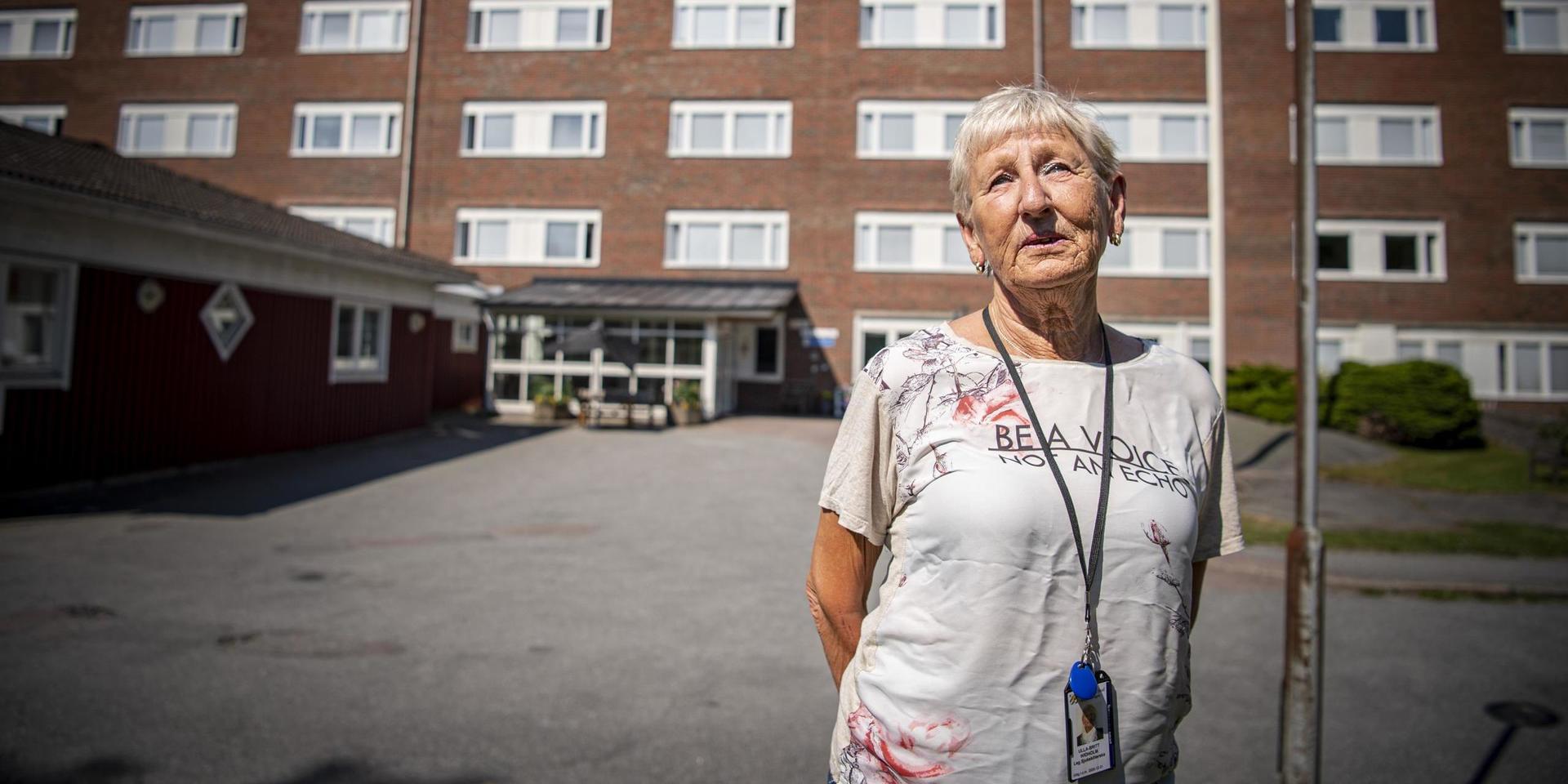 Ulla-Britt Widholm tror att högre löner skulle få fler sköterskor att stanna inom den kommunala vården.