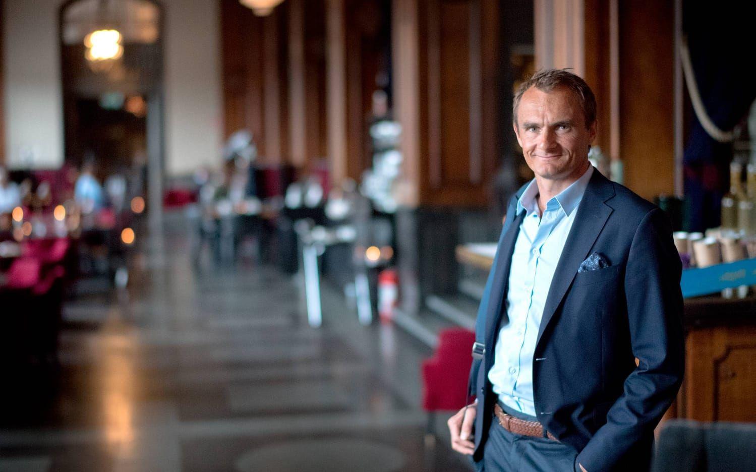 Andreas Grindebacke är vice vd hos Husvärden. Han berättar att diskussionerna med Nordic Choice Hotels och Petter Stordalen pågått i över ett års tid. Bild: Björn Larsson Rosvall