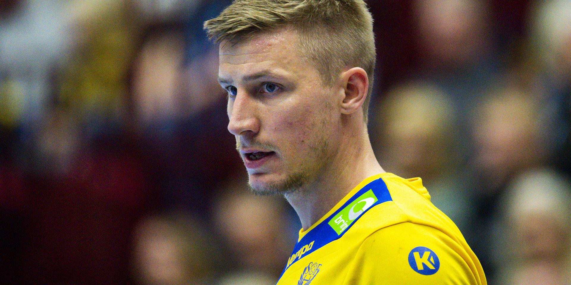 Linus Arnesson, tidigare i Redbergslid, representerar Sverige i handbolls-VM.