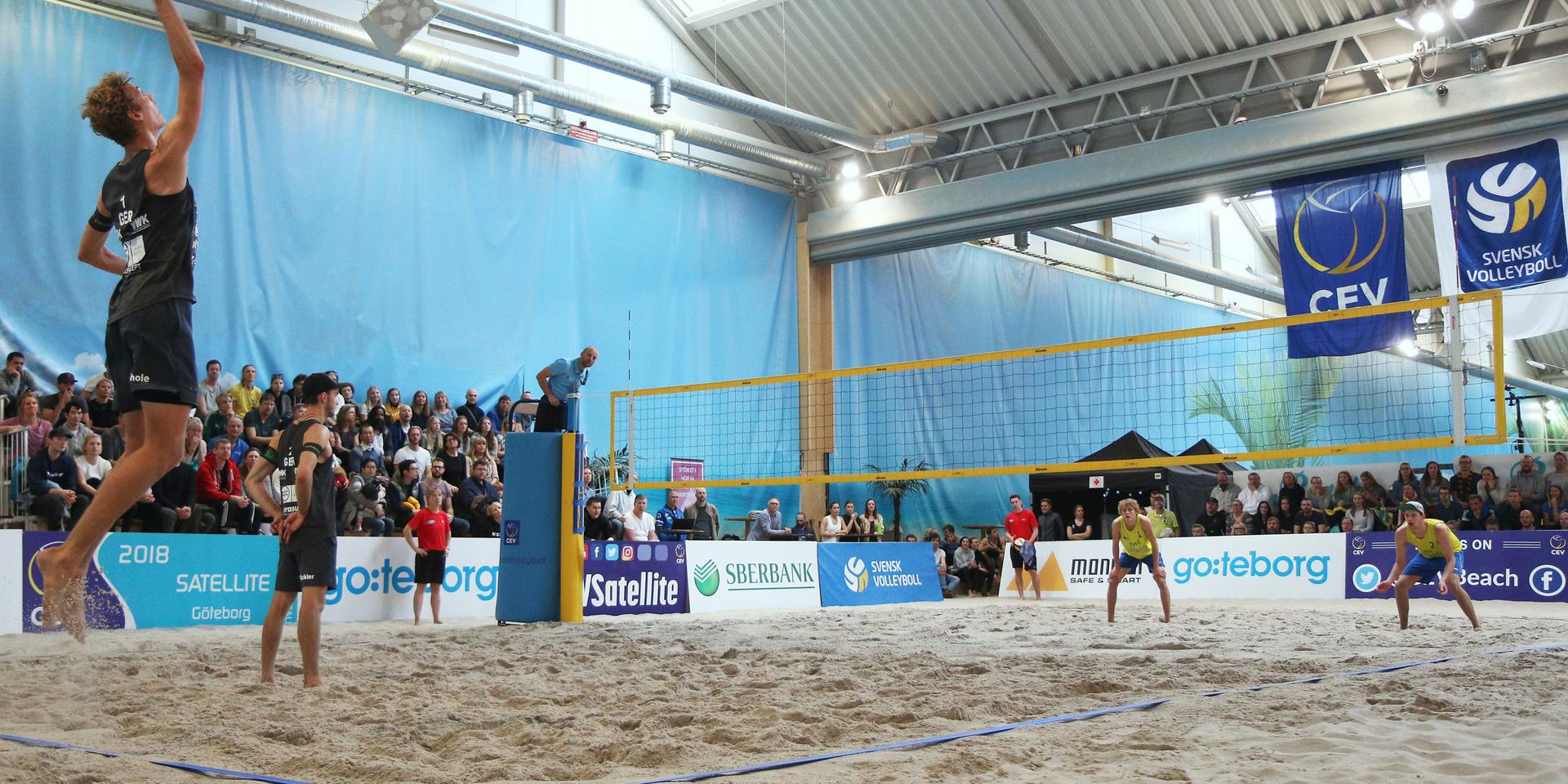 I april hålls för första gången världstour-tävling i beachvolleyboll i Sverige. Tävlingarna äger rum i Beach center i Kviberg i Göteborg. 