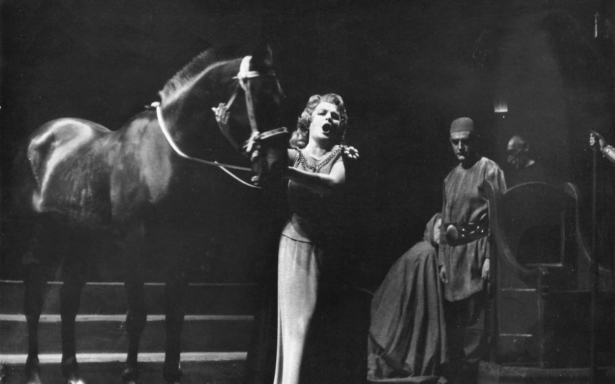 Brünnhilde i Götterdämmerung, Metropolitan Opera Archive, 1963 ©Louis Mélançon