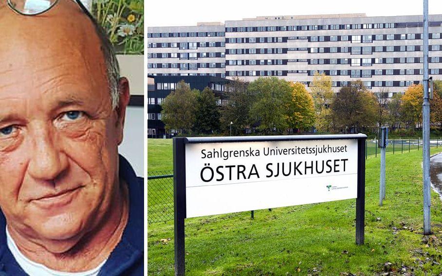 Östra sjukhuset gjorde ett misstag när de skickade en kallelse till Ove Ahlqvist. Bild: Privat/Bengt Christian/Arkiv
