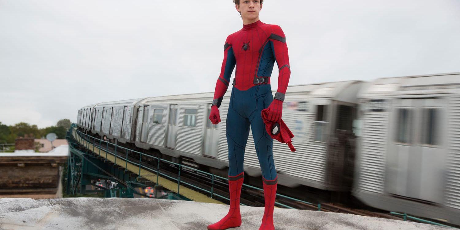 Tom Holland som Spider-Man. Bild: Chuck Zlotnick/Columbia Pictures-Sony via AP