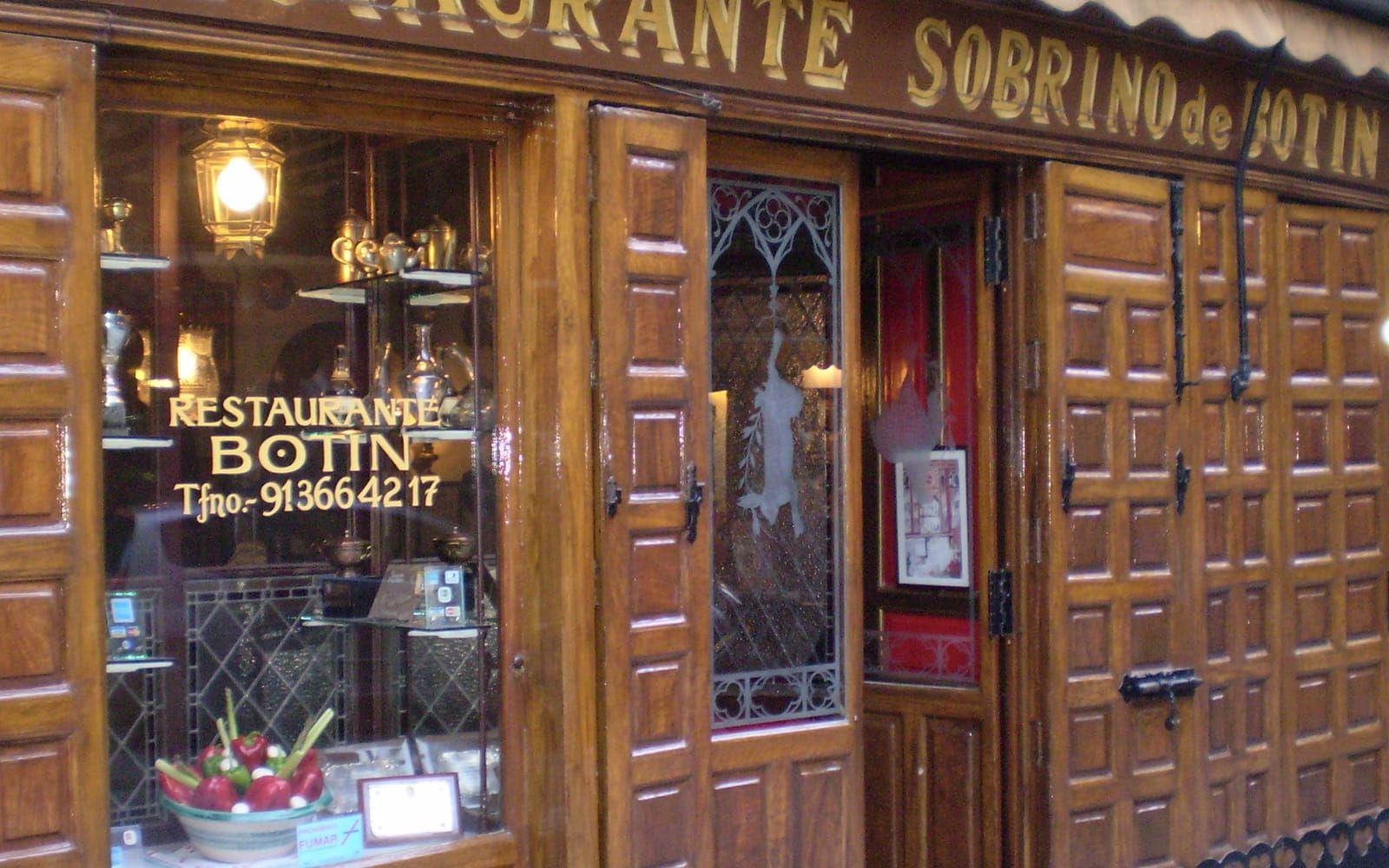 <strong>VÄRLDENS ÄLDSTA RESTAURANG.</strong> 1725 öppnade den franske kocken Jean Botín upp restaurangen Sobrino de Botín i spanska huvudstaden Madrid. Det gör den till världens äldsta restaurang, enligt Guinness rekordbok.