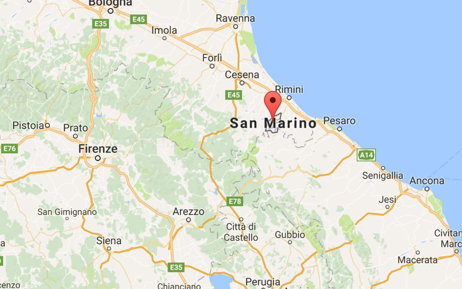 <strong>VÄRLDENS ÄLDSTA NATION.</strong> San Marino, en enklav i nordöstra Italien, grundades år 301 och gör anspråk på att vara världens äldsta republik.