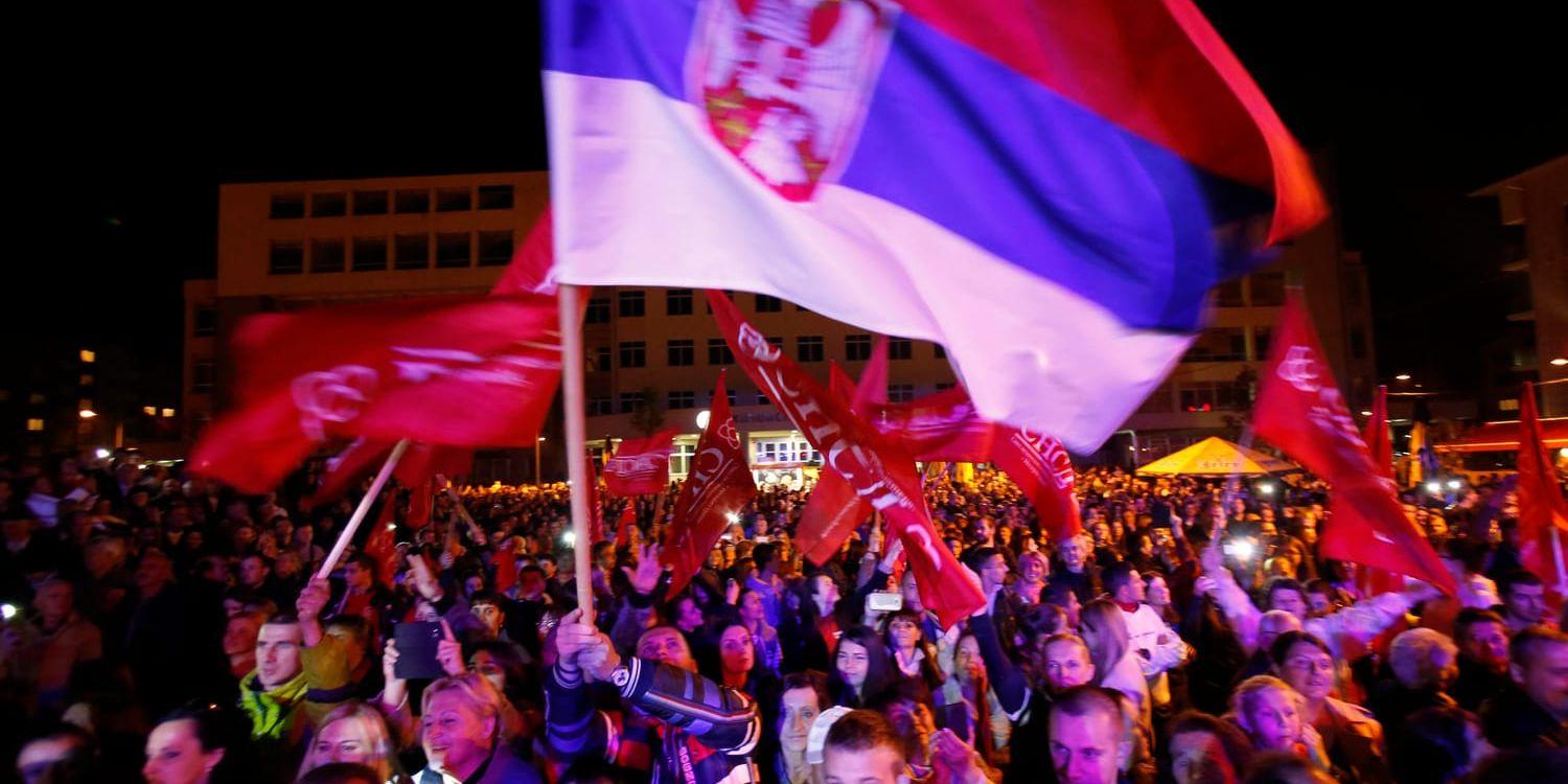 Anhängare till Republika Srpskas president Milorad Dodik firar sedan en folkomröstning 2016 slagit fast att den 9 januari fortsatt ska vara en separat serbisk "nationaldag".